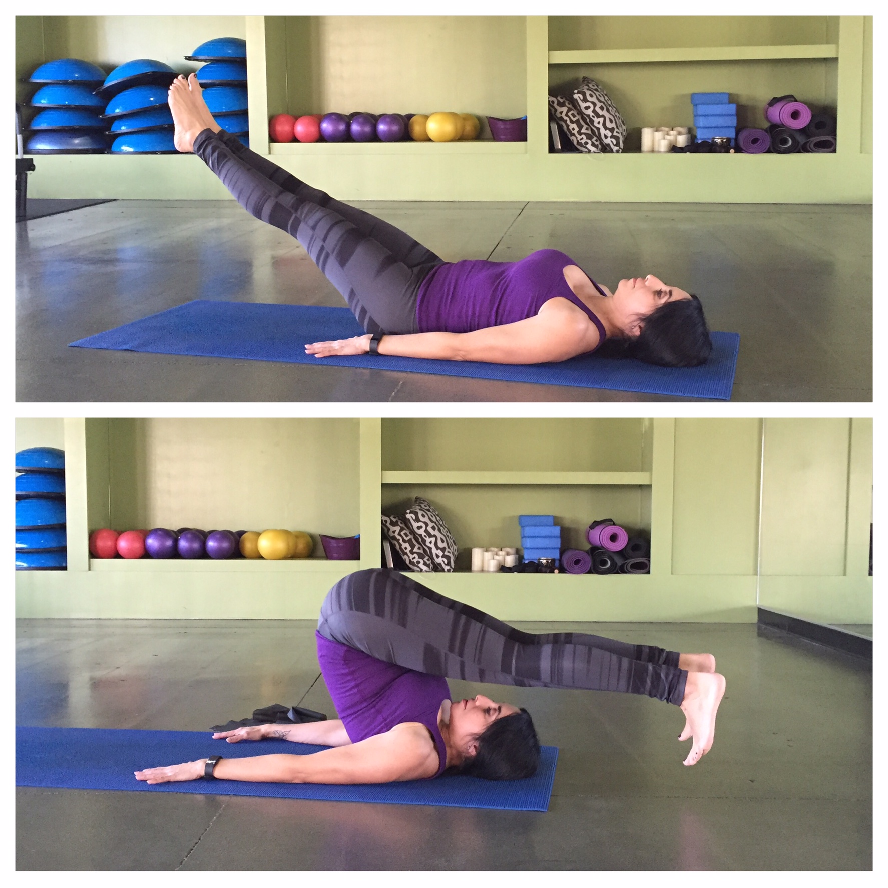 Hamstring and Back Relief – Roll Over